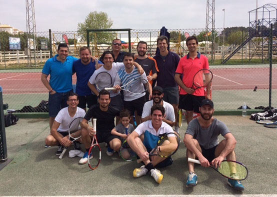 Reunión antiguos alumnos de la escuela de tenis